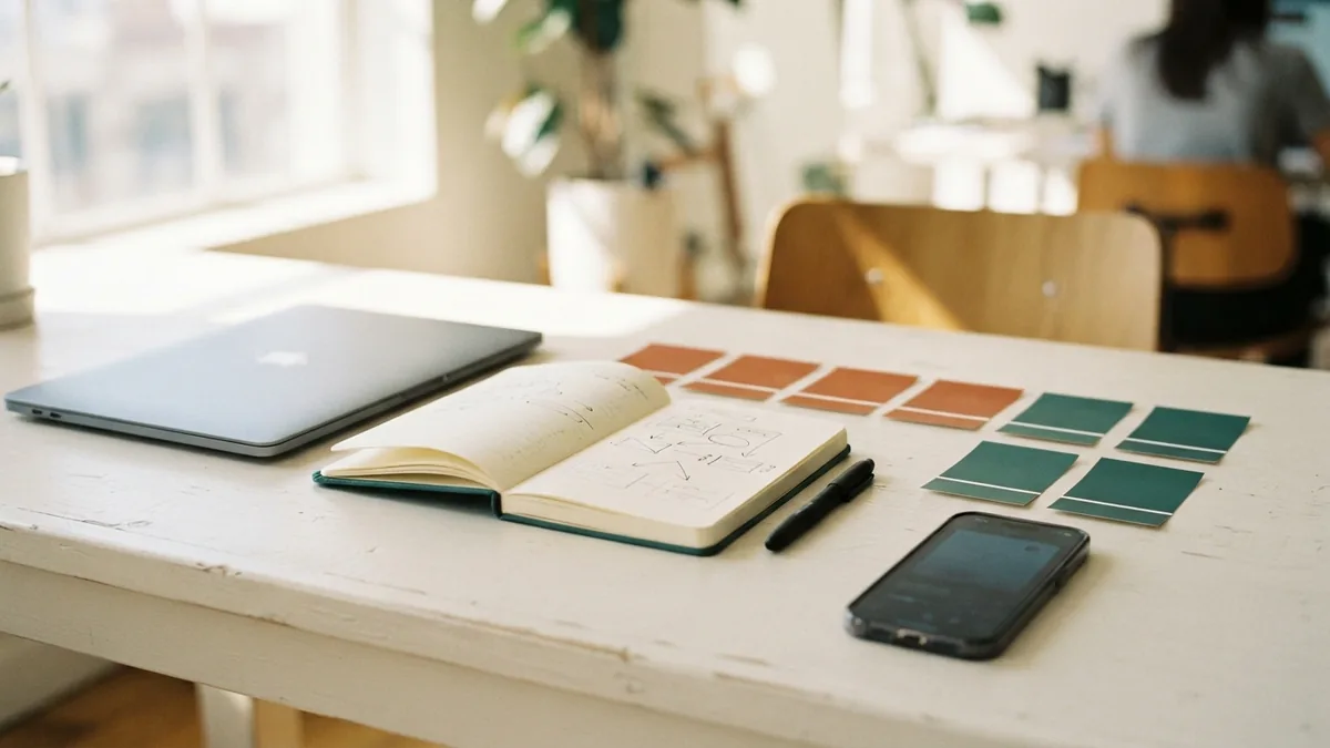The main digital marketing channels Desk tools representing search, social media, email, and content marketing channels